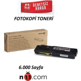 Resim Xerox Phaser 6600 / 6600Dn / 6600N Sarı Toneri 