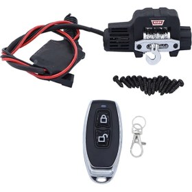 Resim Fullbet Rc Araba Mini Vinç ve Uzaktan Kumanda TRX4M 1/18 Rc Paletli Araba Yükseltme Parçaları Aksesuarları (Yurt Dışından) 
