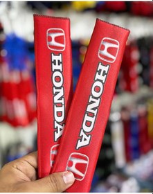 Resim Tüm Otomobillere Uyumlu, Aracınıza Özel Tasarım Baskılı, Emniyet Kemeri Yumuşatıcı Ped, Hndkrmz 