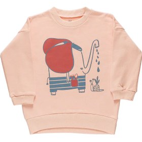 Resim Little Yucca Grow Sweatshirt Somon - 12-18 Ay 