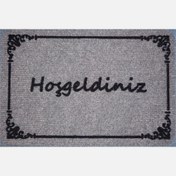 Resim Ekol Smart Paspas Dikdörtgen 40x60cm Gri Siyah 
