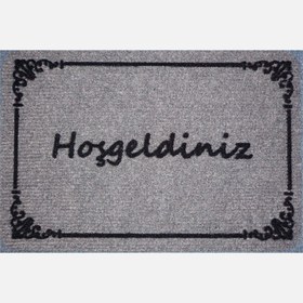 Resim Ekol Smart Paspas Dikdörtgen 40x60cm Gri Siyah 