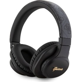 Resim Guess Tone On Tone Lisanslı Pu 4G Desen Kulak Üstü Bluetooth Kulaklık 