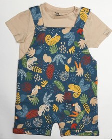 Resim Serbend Sbe-1065 Serbend Erkek Bebek Şapkalı Tulum 