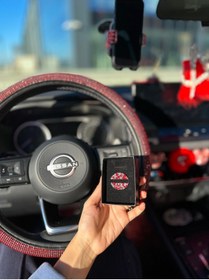 Resim TASARIM ARABAM ATİKE ELİF AKIN Nissan Araçlarla Uyumlu Direksiyon Taşı 