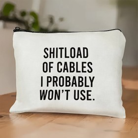 Resim Kablo Çantası, Kablo Saklama, Ona Hediye, Babaya Hediye, Babalar Günü Hediyesi, Erkek Saklama, Baba Hediyesi, Ona Noel Hediyesi 