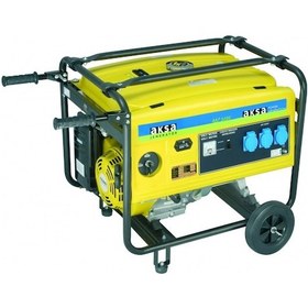 Resim Aksa AAP5500 Benzinli 5.5Kva İpli Monofaze Jeneratör 