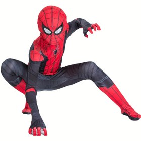 Resim Erkek ve kız çocukları için Örümcek Adam Süper Kahraman - Nefes alabilir Kumaş, Kırmızı ve Siyah Web Tasarımı ile Fermuarlı Tulum, Uzun Kollu, Cadılar Bayramı Partileri ve Temalı Etkinlikler için Mükemmel, Cadılar Bayramı, Temalı Etkinlik Kıyafeti, Dayanıklı Fermuar Kapatma, Erkek İçin Örümcek, Erkek İçin Örümcek, Erkek İçin Cadılar Bayramı 