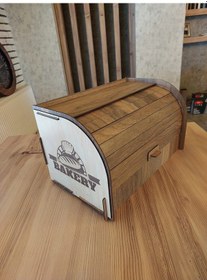 Resim Ahşap Ekmeklik ,ahşap Ekmek Dolabı Ahşap 