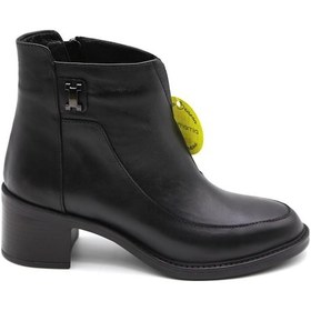 Resim Mammamia 1910lx Kadın Deri Bot Siyah 