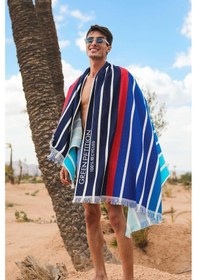 Resim Ocean Reef Flame, 100x180 Cm, Taşıma Çantalı, Doğa Dostu, Plaj Havlusu Reef Flame 