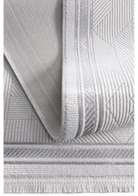 Resim Koza Hayad Gri Halı Salon Ve Oturma Odası Yatak Odası Koridor M Gri 