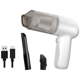 Resim CBTxGlobal Fl-8803 Taşınabilir El Araç Süpürgesi, Stil: 7,4v Şarj Yükseltmesi Beyaz 