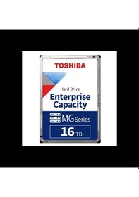 Resim Toshıba Enterprıse, Mg09aca16te, 3.5", 16tb, 512mb 7200 Rpm, 7/24 Güvenlik, Data Center, Nas, Server 