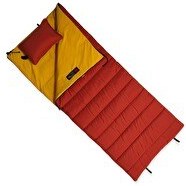 Resim Naturecamp Oga 350 -15 Derece Yastıklı Turuncu Uyku Tulumu 