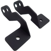Resim Youmex Polaris Rzr Xp 1000 & 900 Yan Metal Yan Çubuk Montaj Braketleri - 2 Adet Siyah 