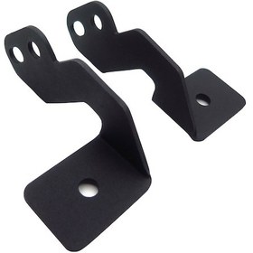 Resim Youmex Polaris Rzr Xp 1000 & 900 Yan Metal Yan Çubuk Montaj Braketleri - 2 Adet Siyah 