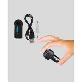 Resim Toptan Bulurum Araç Içi Bluetooth Müzik Kiti + Typec Pd Araç Şarjı Seti 