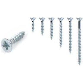 Resim Sunta Vidası 4,5x50 Çinko 100 Adet 