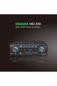 Resim Dexun HD–510 MIXER AMPLIFIER Max 100W Mixer Amplifier 
