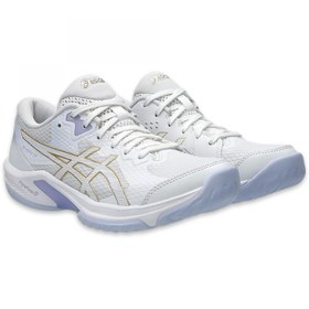 Resim Asics 1072A095Z Beyond Ff Voleybol Beyaz Kadın Spor Ayakkabı 