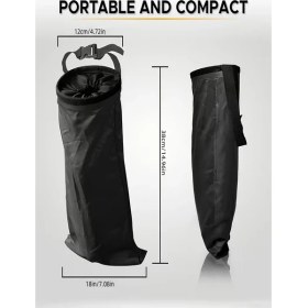 Resim Ankaflex 1 Adet Araç Atıktorbası Arka Koltuk Saklama Kabı Sızdırmaz Çöp Kovası 