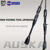 Resim FISHINGFANS FUJI O Kılavuz Halkası, 30T Katı UL Karbon Fiber Olta - Yüksek Kaliteli, Her İki Elde Kullanılabilir, Orta Eylemli Baitcasting Makarası, Siyah Renkli Winding ile, Şükran Günü, Noel, Cadılar Bayramı, Yeni Yıl, Babalar Günü, Her Gün Olta Ekipmanı için Mükemmel | Modern Olta | Pürüzsüz Makara İşlemi, Olta 