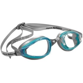 Resim Mp Michael Phelps K180 Lady Şeffaf Cam - Aqua Yeşil/Gri Çerçeve Beyaz 