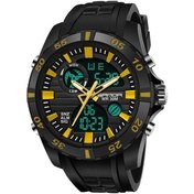 Resim Yingfu Sanda 791 Moda Spor İşlevli Elektronik Saat Popüler Erkekler Aydınlık Bilek İzle Sarı Çok Renkli Çok Renkli 