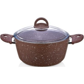 Resim Saflon Sf3620gr Granit Line 20 Cm Derin Tencere 2.70 Litre 