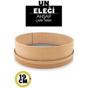 Resim Genel Markalar Turk Ahşap Un Eleği 19 CM 