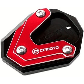 Resim Xuweiwei Red Mowok Motorcycle Yan Dayanak Genişletilmiş Ped Cfmoto 800mt 650mt İçin 