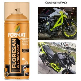 Resim Sprey Boya Özel Seri Floresan Turuncu Neon Akrilik 400ml 