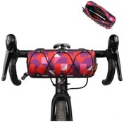 Resim Mufunye Rhinowalk Bisiklet Arabalar İçin 2.4l Hafif Poşet - Polyester, 160g, 24.5x10cm, Ayarlanabilir Kemerler, Kamuflaj Kırmızı Kırmızı 
