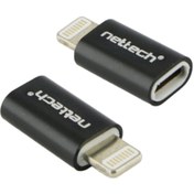 Resim Nettech Micro To Lightning Usb Dönüştürücü 