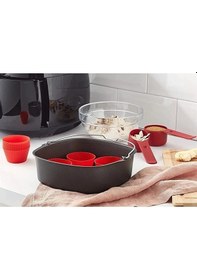 Resim Diğer Philips Hd9952/00 Airfryer Bakingmaster Kit Xxl, İzgara Seti Optimum Fırınlayıcı, Xxl 