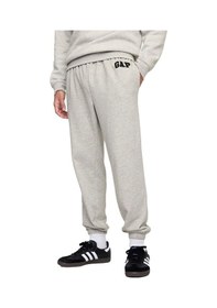Resim Gap Logo Fransız Havlu Kumaş Jogger Eşofman Altı - 868463-9973 Gri 
