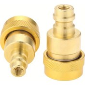 Resim Dashanshop R1234yf R134a Adaptor Seti 2 Adet Araç Klima Şarj Bağlantı Kiti 