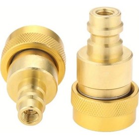 Resim Dashanshop R1234yf R134a Adaptor Seti 2 Adet Araç Klima Şarj Bağlantı Kiti 