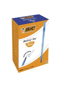 Resim Bic Round Stick Tükenmez Kalem 60'lı Kutu 