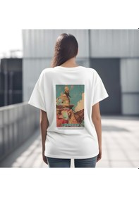Resim Kökler Serisi No:7 T-shirt - Gri 