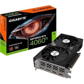 Resim Gigabyte NVIDIA GeForce RTX 4060 Ti Windforce OC GV-N406TWF2oC-8GD 8 GB GDDR6 128 Bit Ekran Kartı 