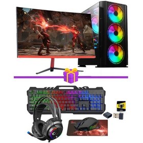 Resim Ramtech TREND X70 i5 9400F 32 GB 960 GB SSD 8 GB RX580 23.6" Free Dos Masaüstü Bilgisayar 