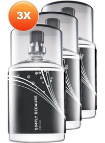Resim Avon Simply Because Erkek Parfüm Edt 50 Ml. Üçlü Set 