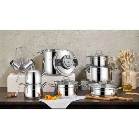 Resim Remetta Anna 18 Parça Silver Çeyiz Seti 