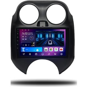 Resim Caros Nissan Micra 2011-2013 Uyumlu Android Multimedya 1gb Ram 16gb Hafıza 9" 