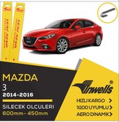 Resim Mazda 3 Hb Muz Silecek Takımı 2014-2016 İnwells N11.1694 