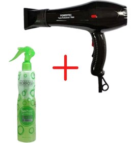 Resim Powertec Tr-901 Fön Makinesi Morfose Biotinli Kuaför Fön Suyu 400 ml 