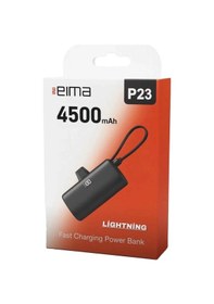 Resim Eıma P23 Lightning Mini Powerbank 4500 Mah Taşınabilir Hızlı Şarj Beyaz 