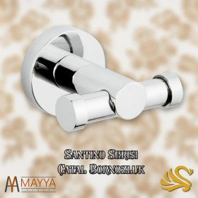 Resim Saray Banyo Santino Çatal Bornozluk 